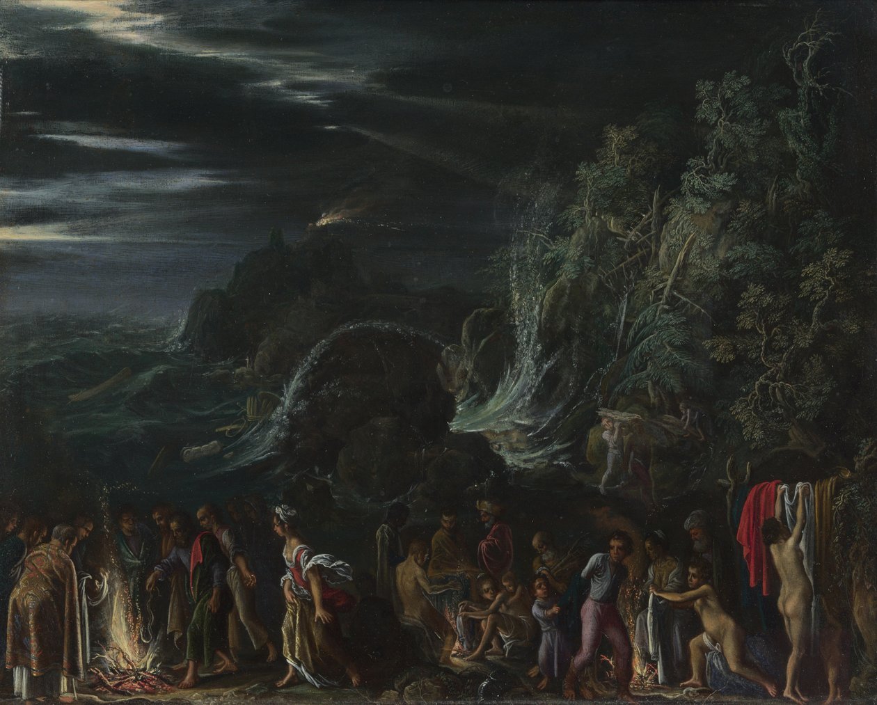 Paweł na Malcie autorstwa Adam Elsheimer
