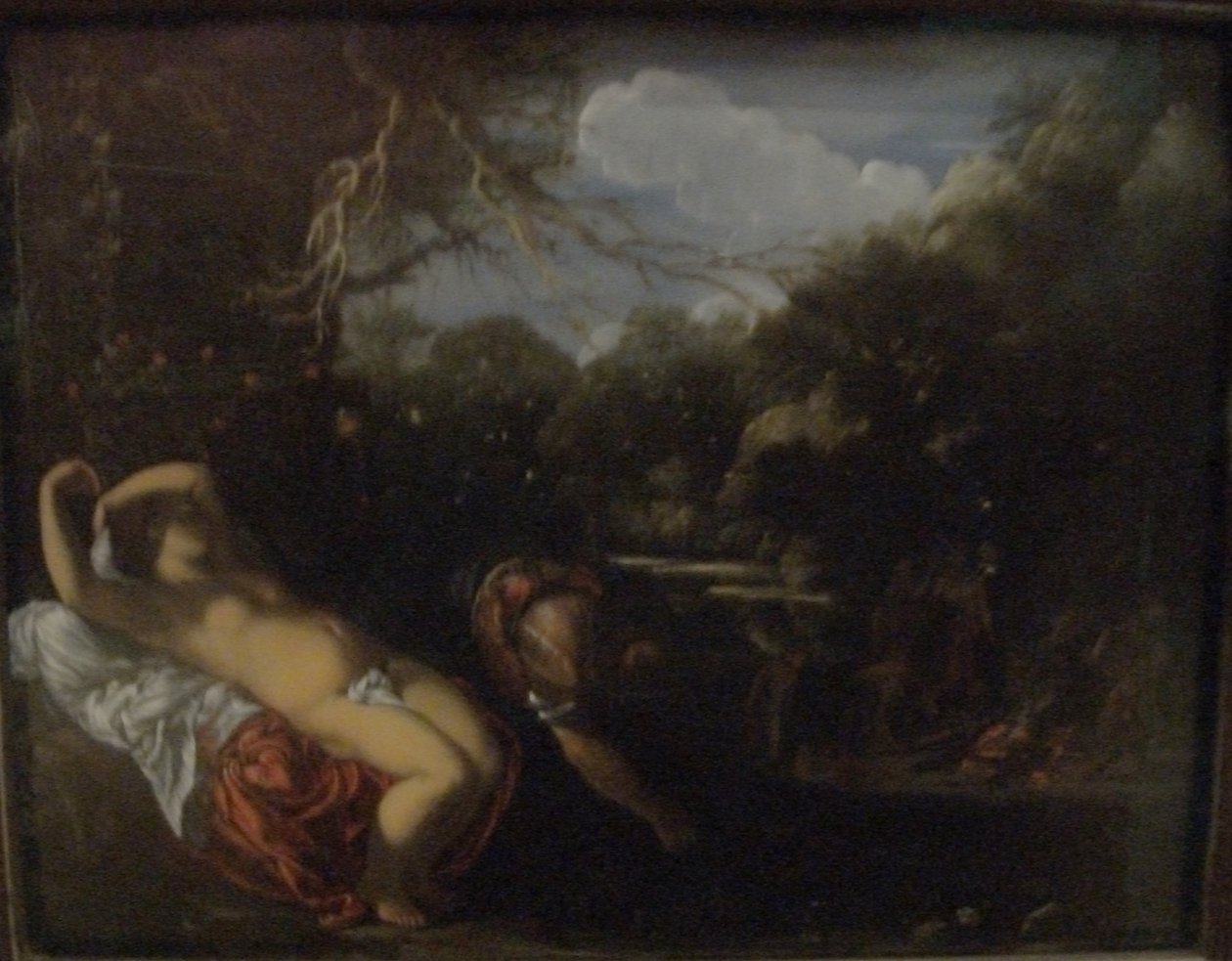 Apollo i Coronis autorstwa Adam Elsheimer