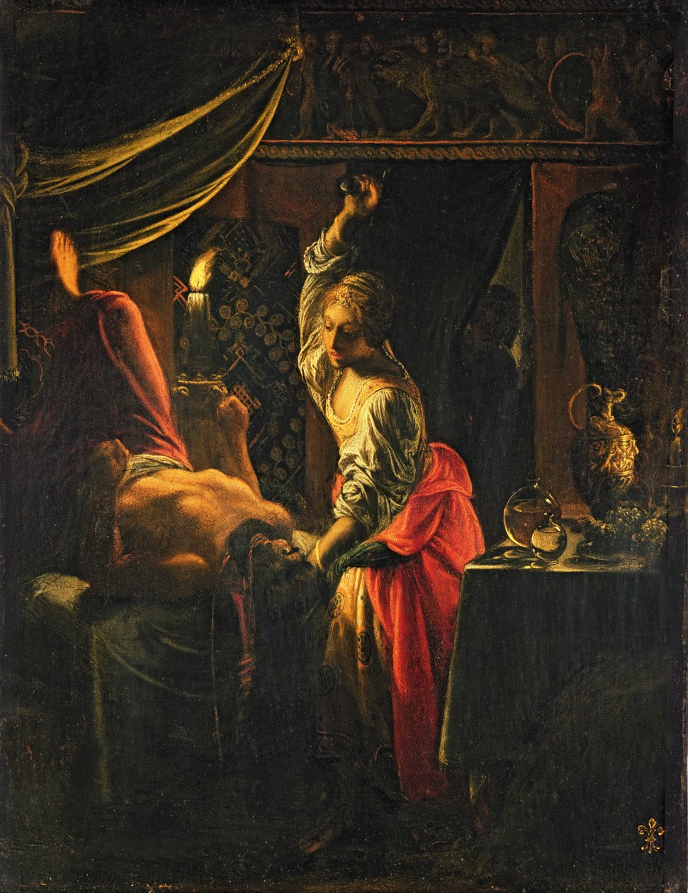 Judyta i Holofernes (olej na płótnie) autorstwa Adam Elsheimer