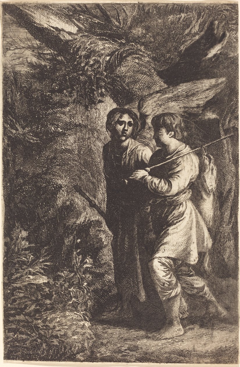 Tobiasz i Anioł autorstwa Adam Elsheimer