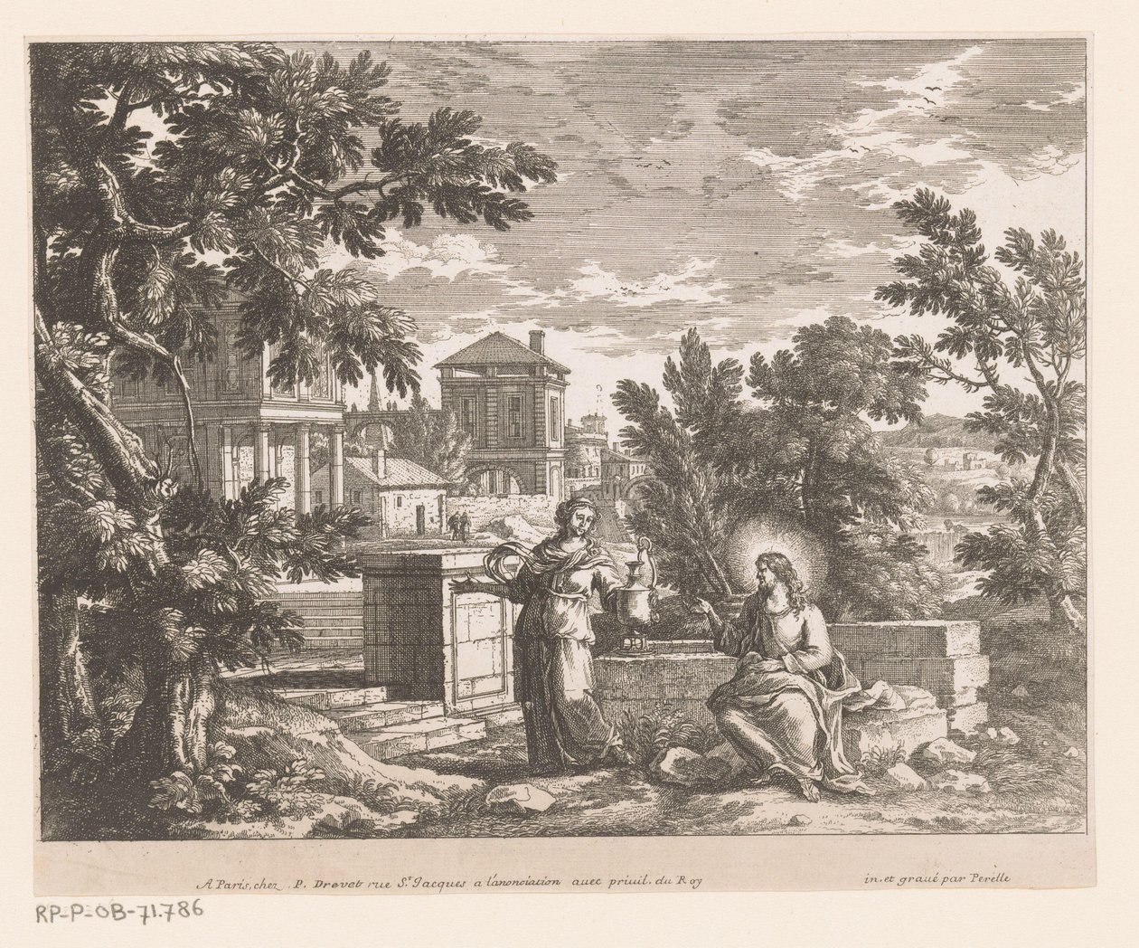Chrystus i Samarytanka autorstwa Adam Perelle