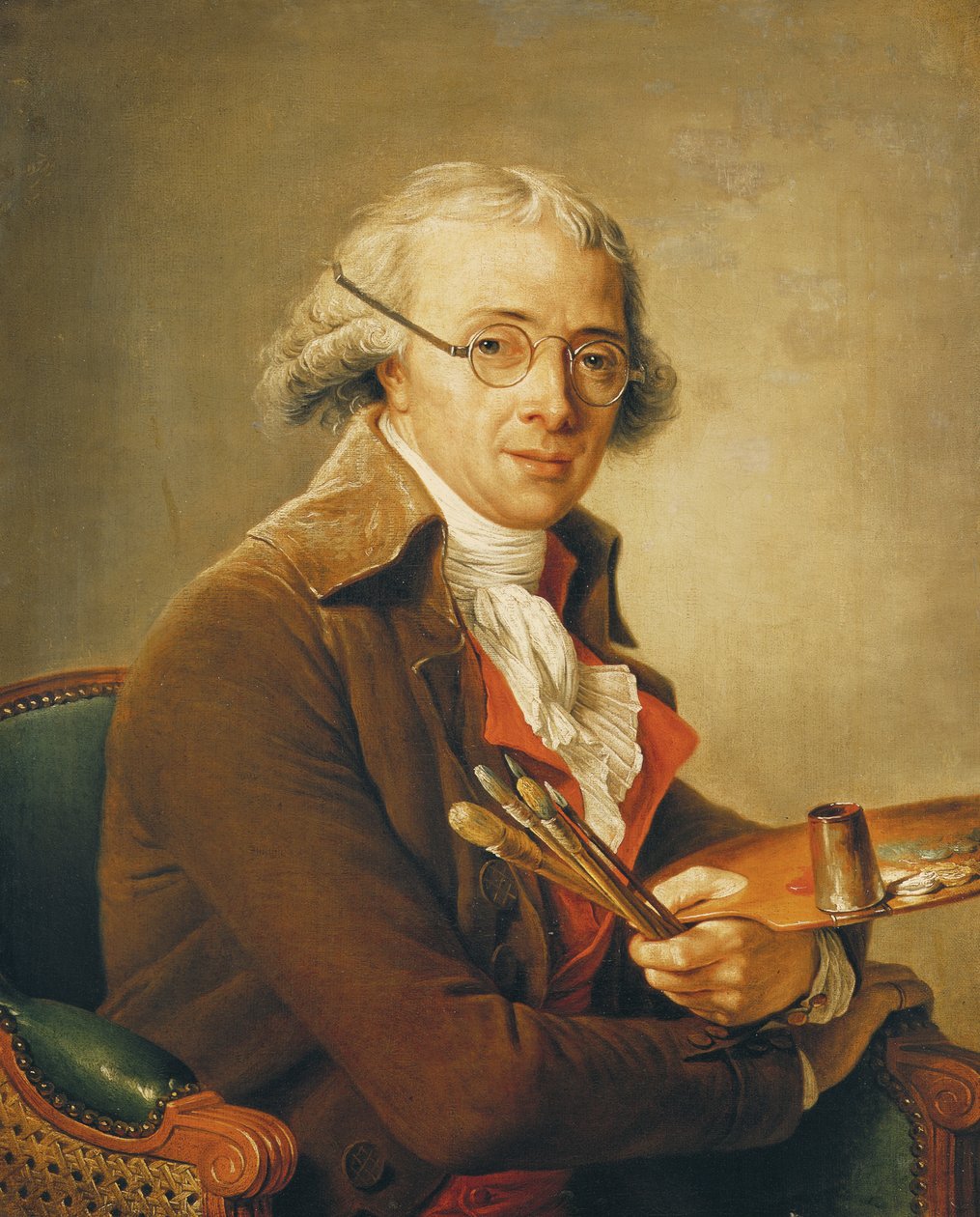 Portret Francois-Andre Vincent (1746-1816) autorstwa Adelaide Labille Guiard