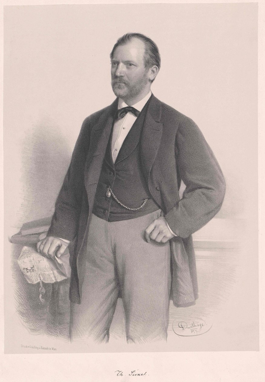 Theodor Knight Sickel autorstwa Adolf Dauthage