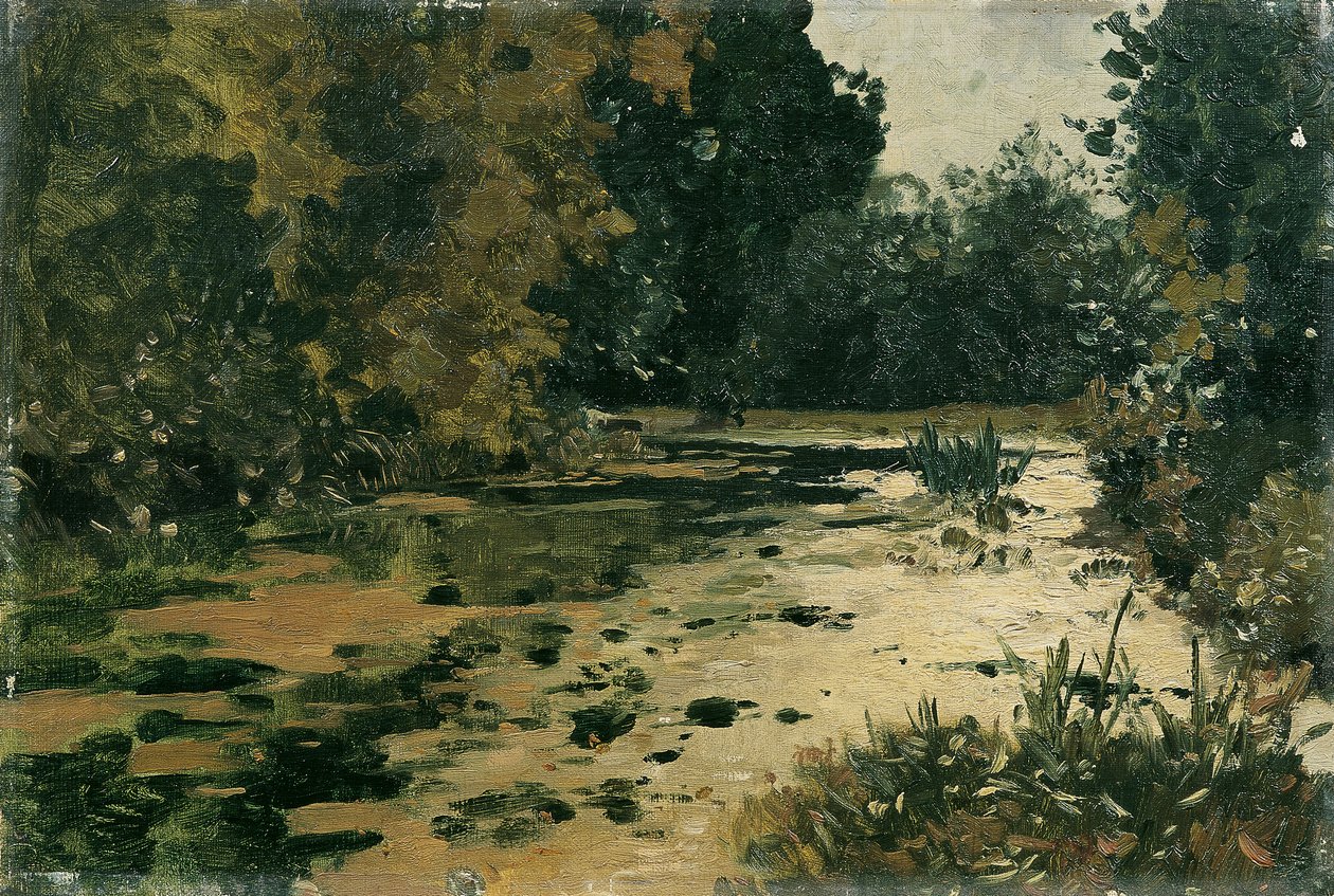 Waldtümpel autorstwa Adolf Gustav Ditscheiner
