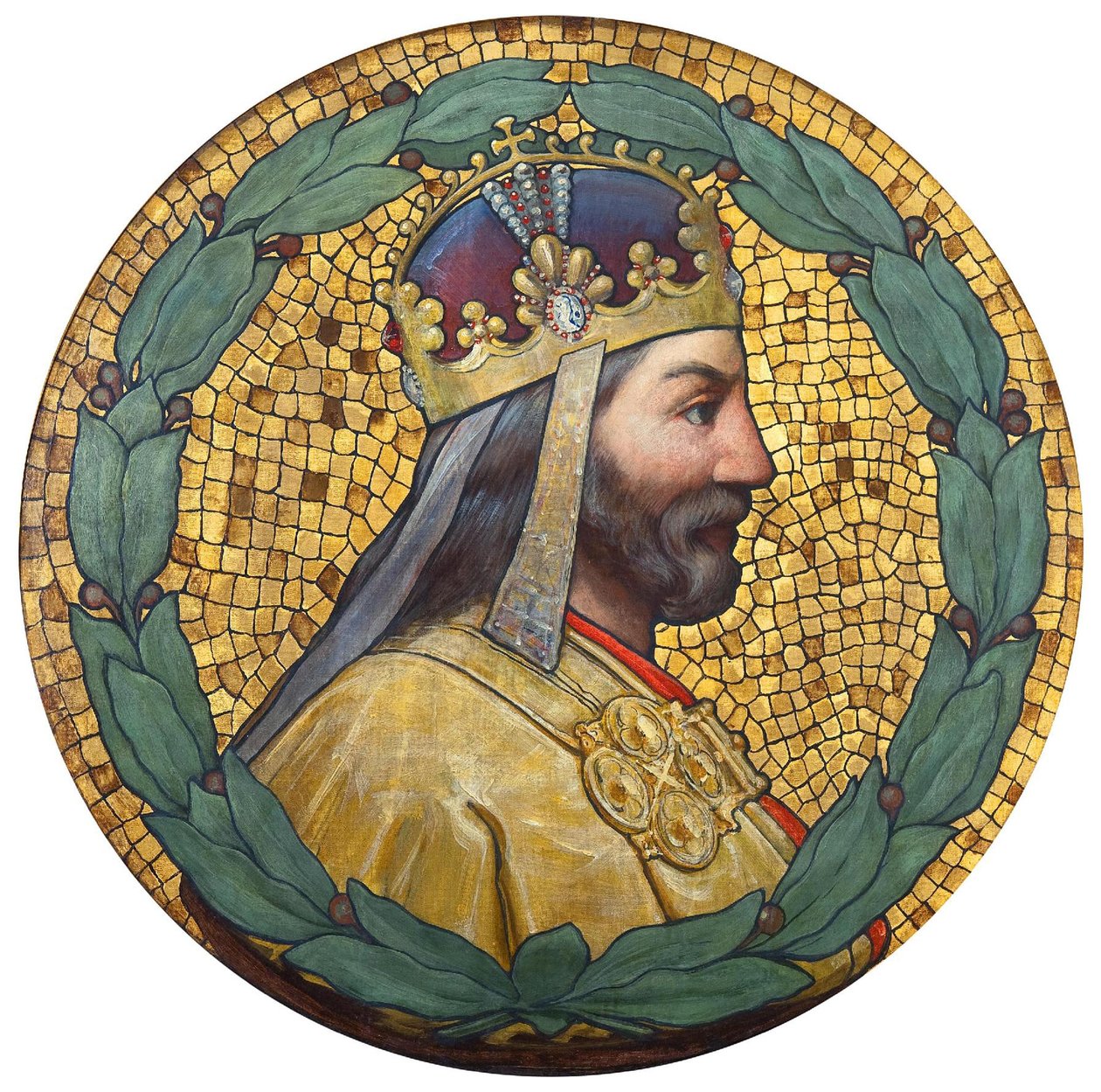 Karol IV, 1900 autorstwa Adolf Liebscher