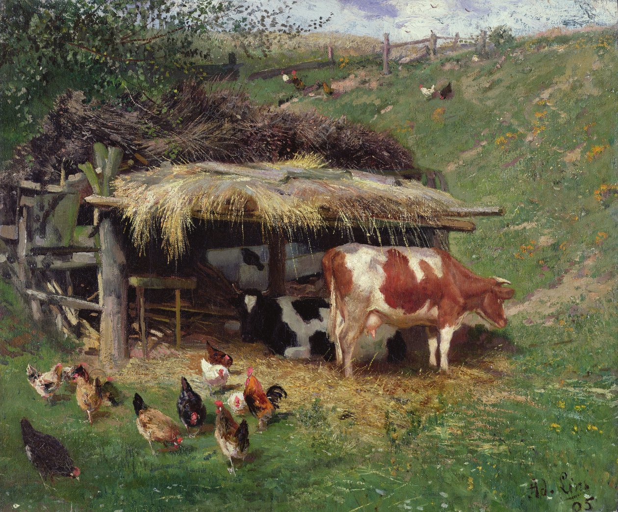 Gospodarstwo autorstwa Adolf Lins