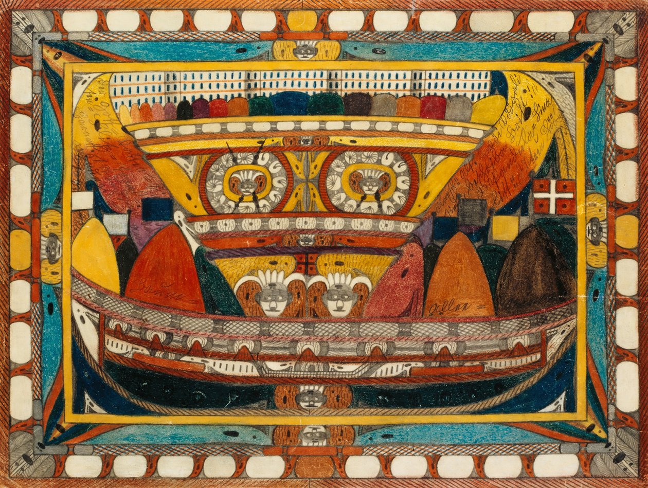 Bóg autorstwa Adolf Wolfli