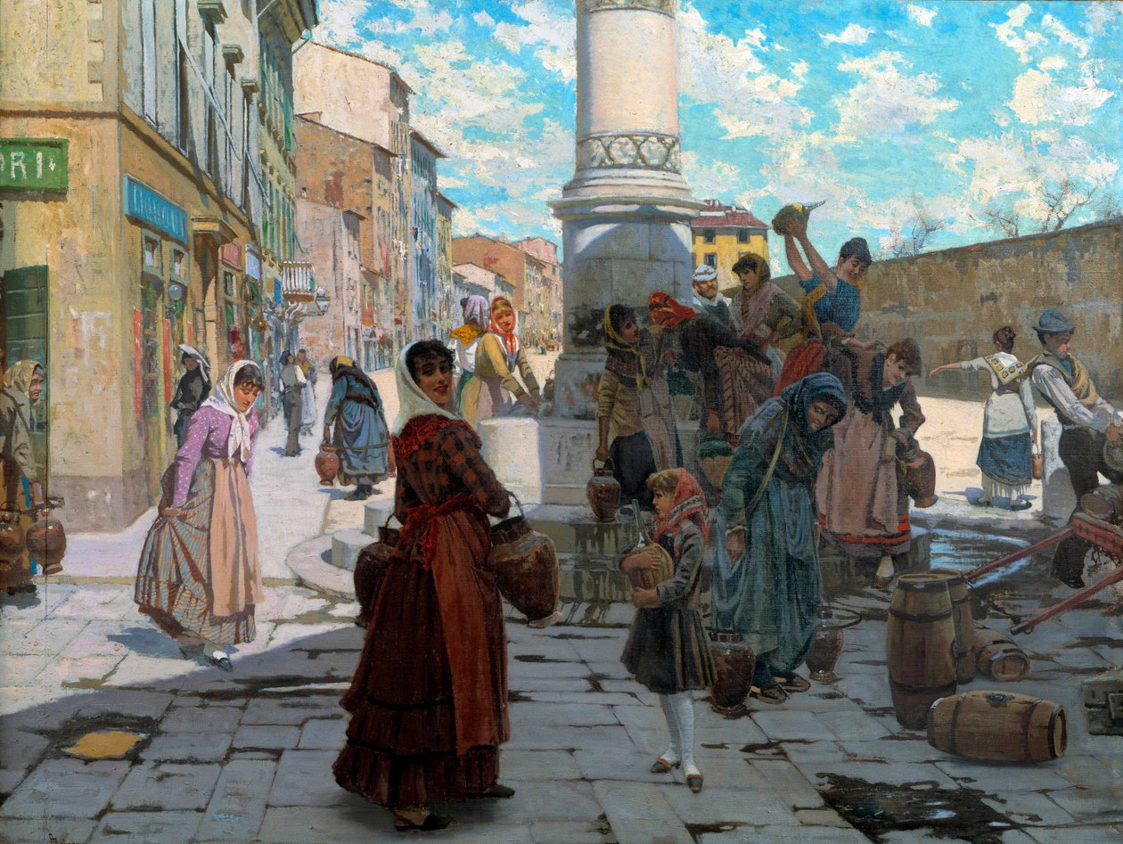 Nieznany obraz autorstwa Adolfo Belimbau