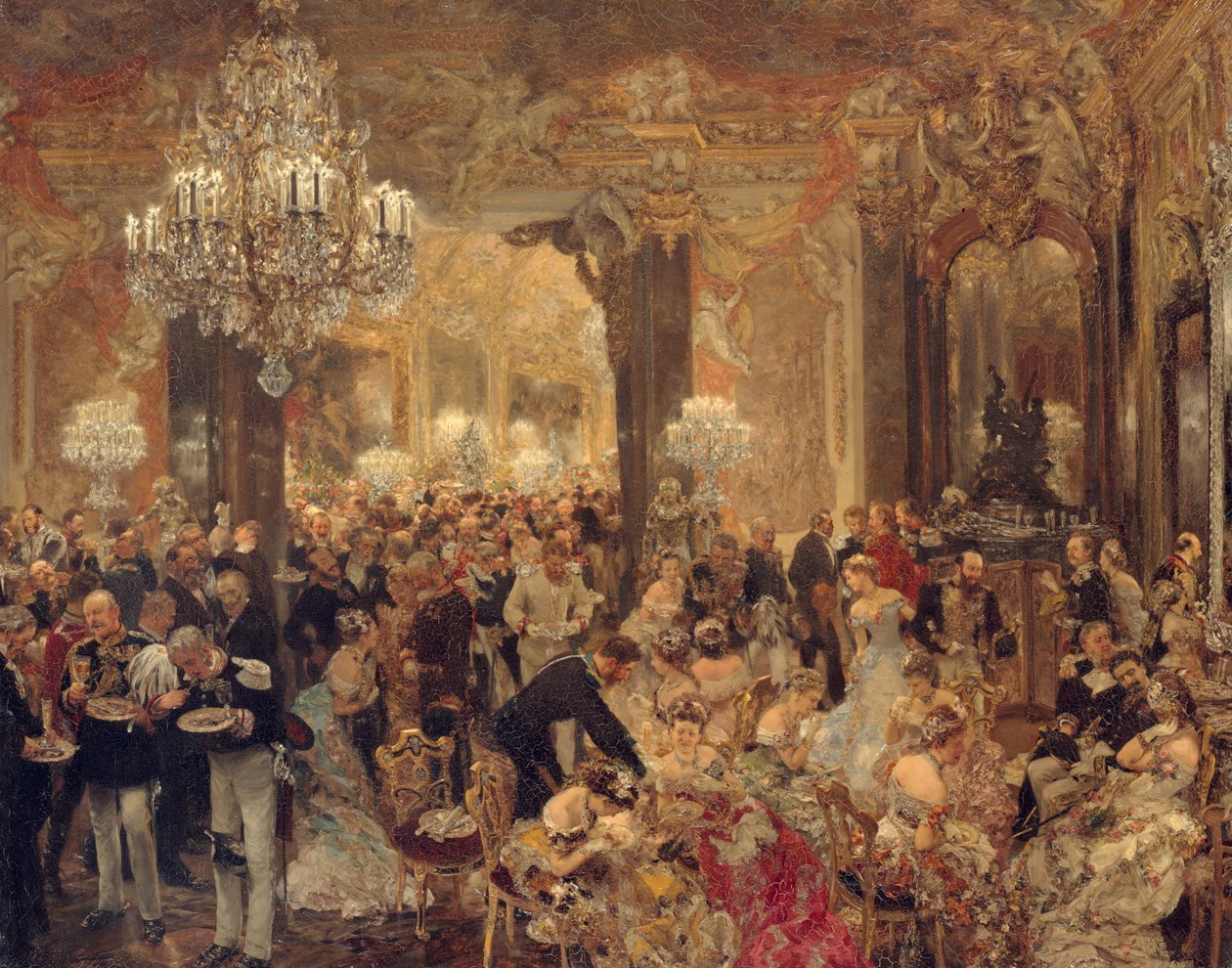 Zupa kulkowa autorstwa Adolph Menzel