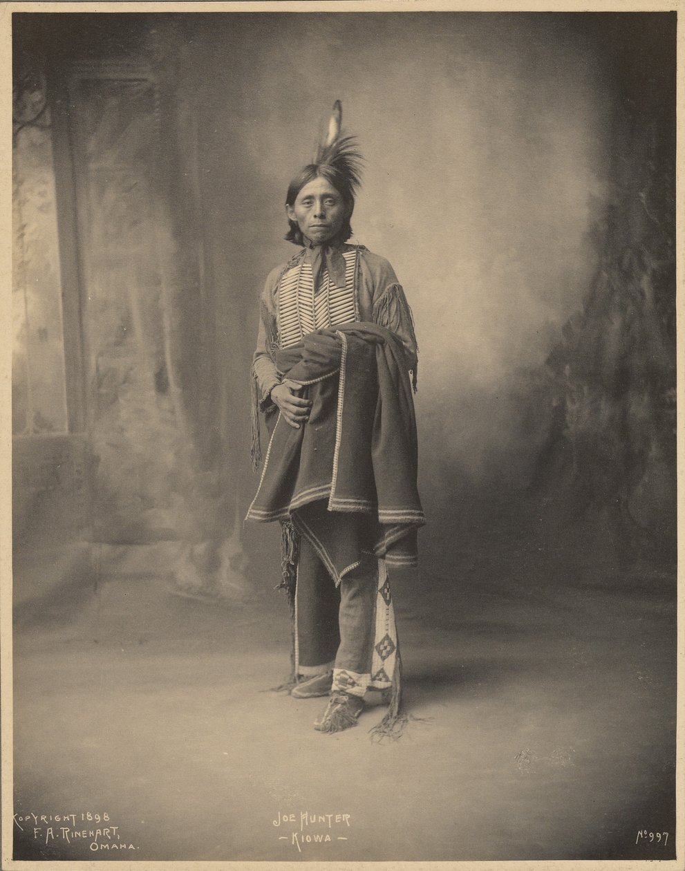 Joe Hunter, Kiowa autorstwa Adolph F. Muhr