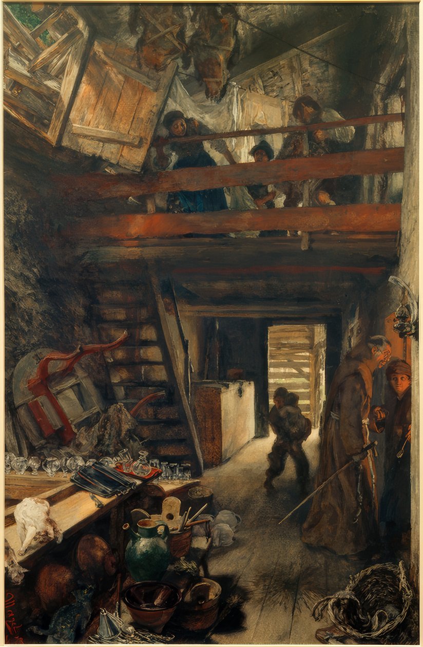 Kuchnia w Hofgastein autorstwa Adolph Menzel