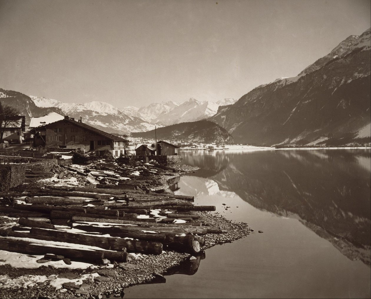 Jezioro Brienz autorstwa Adolphe Braun