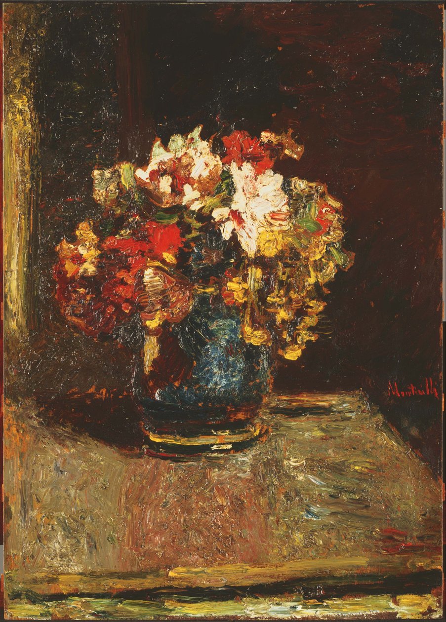 Bukiet autorstwa Adolphe Joseph Thomas Monticelli