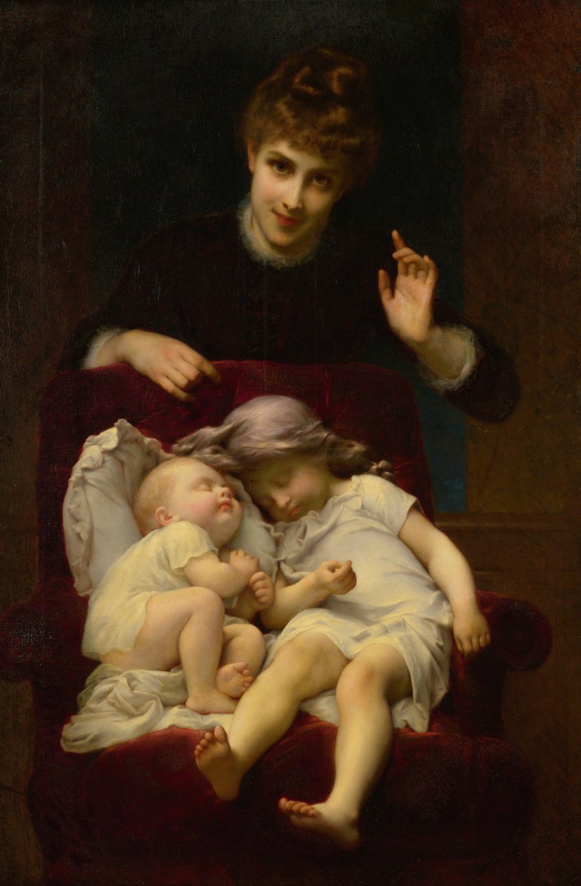 Macierzyństwo autorstwa Etienne Adolphe Piot