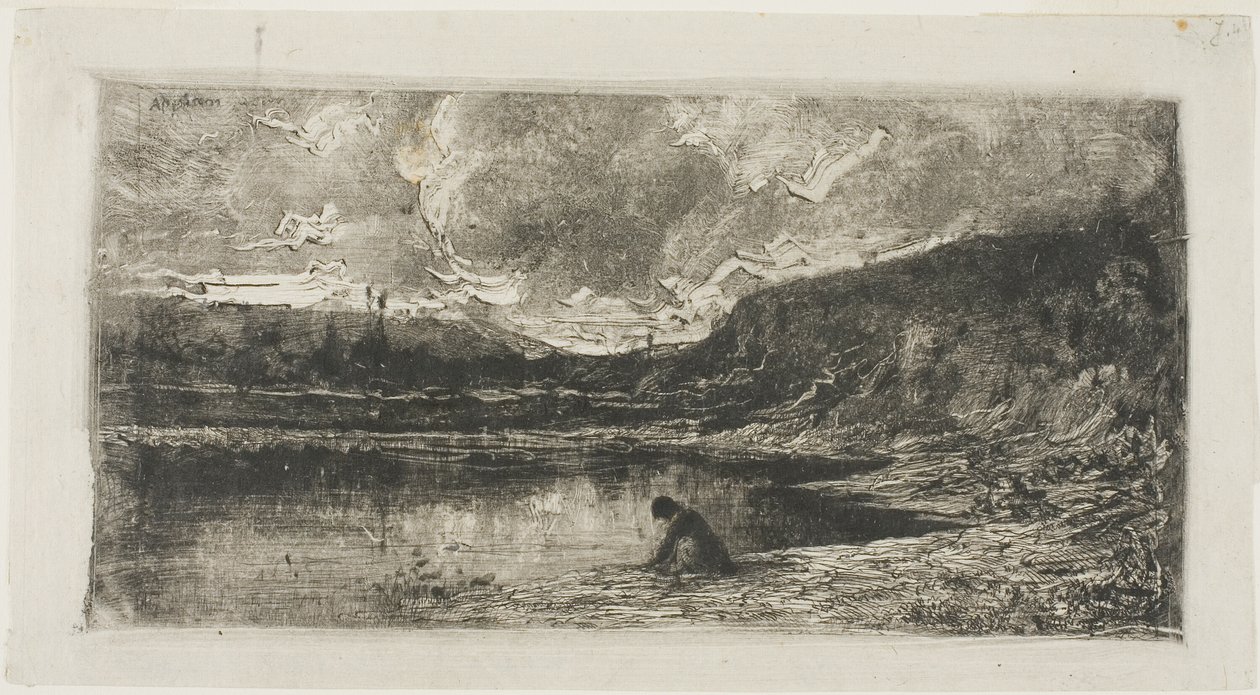 Klif w parafii Rix autorstwa Adolphe Appian