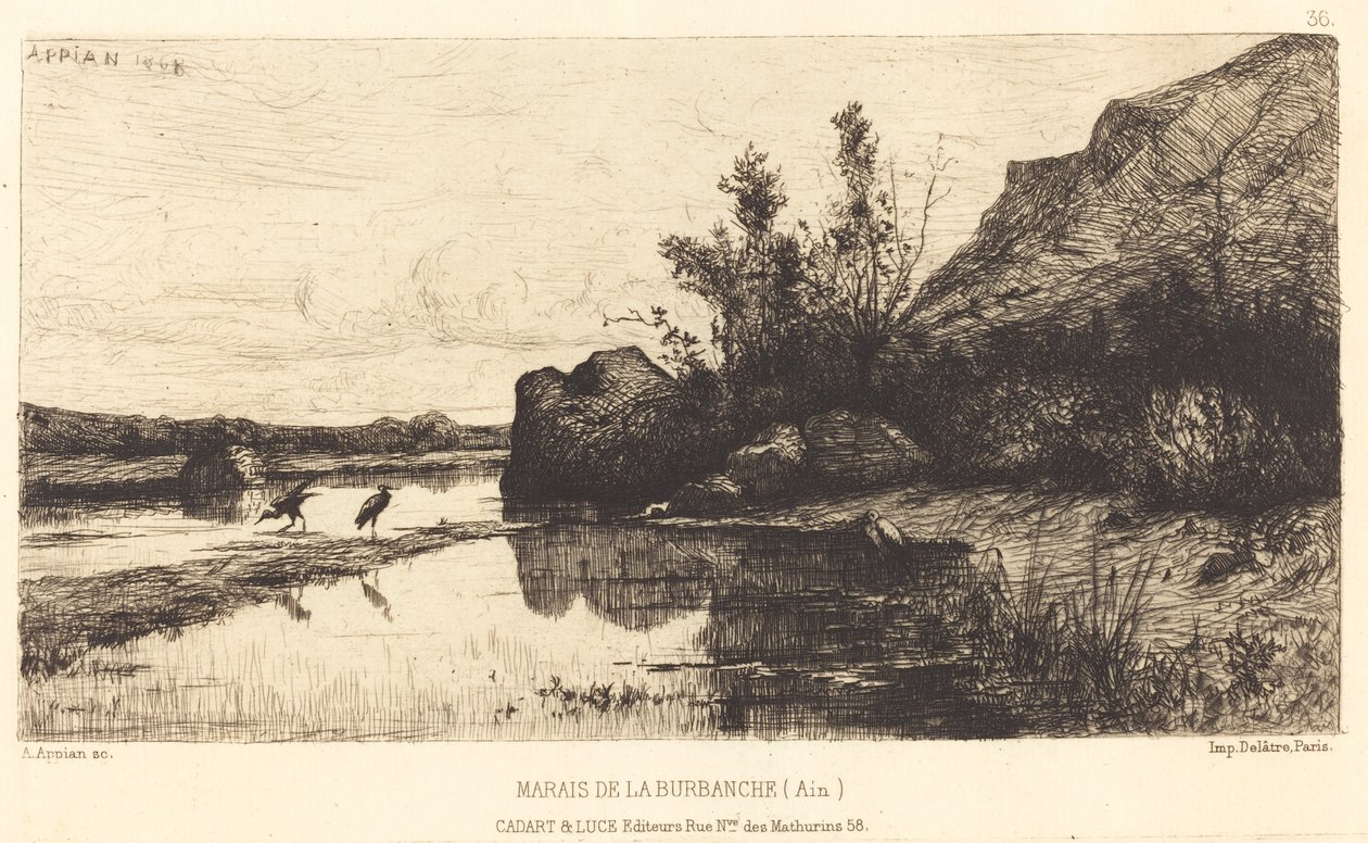 Bagna Burbanche autorstwa Adolphe Appian