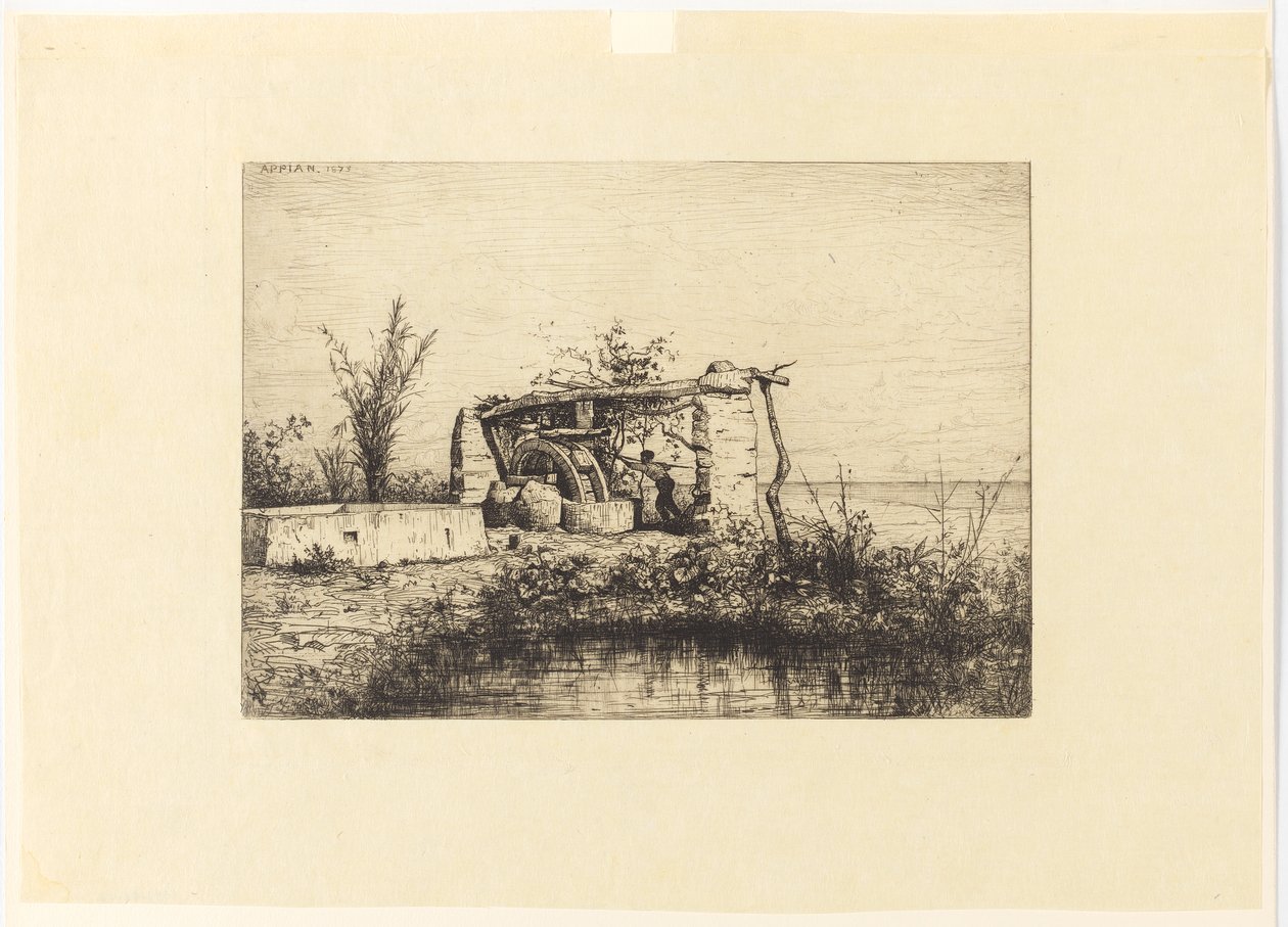 Moria w Bodiquier (Włochy) autorstwa Adolphe Appian