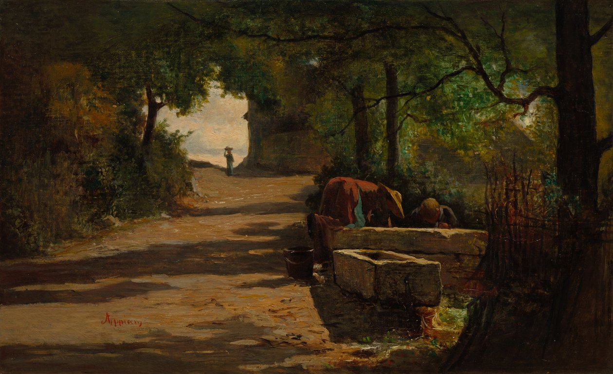 Studnia na poboczu drogi autorstwa Adolphe Appian