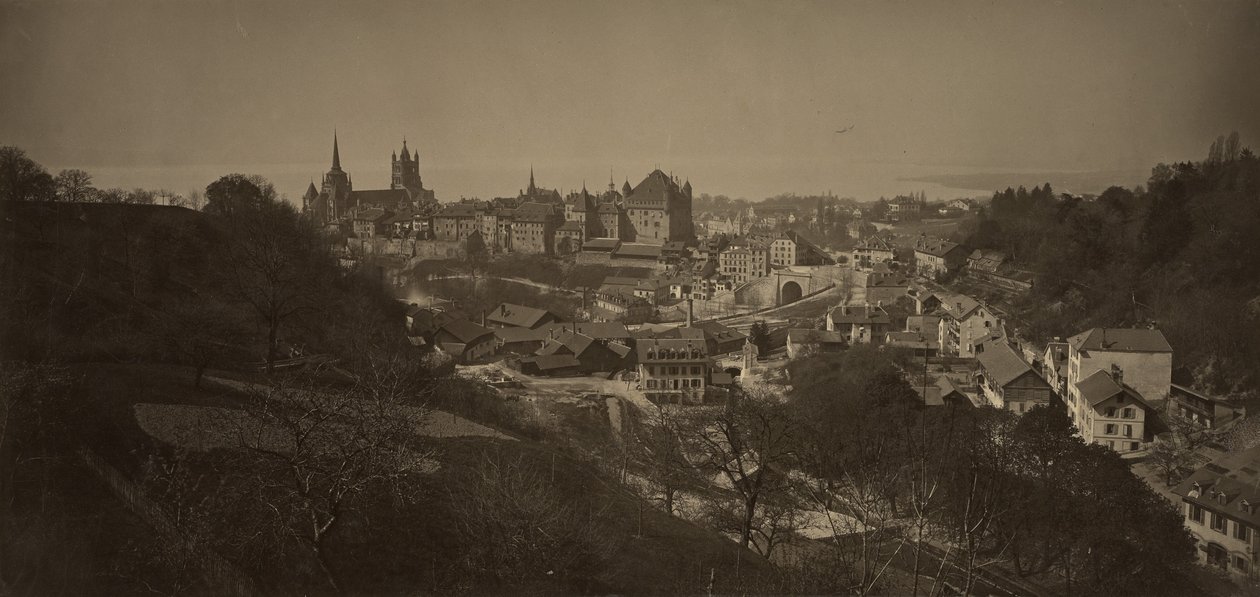 [Lozanna, Szwajcaria] autorstwa Adolphe Braun