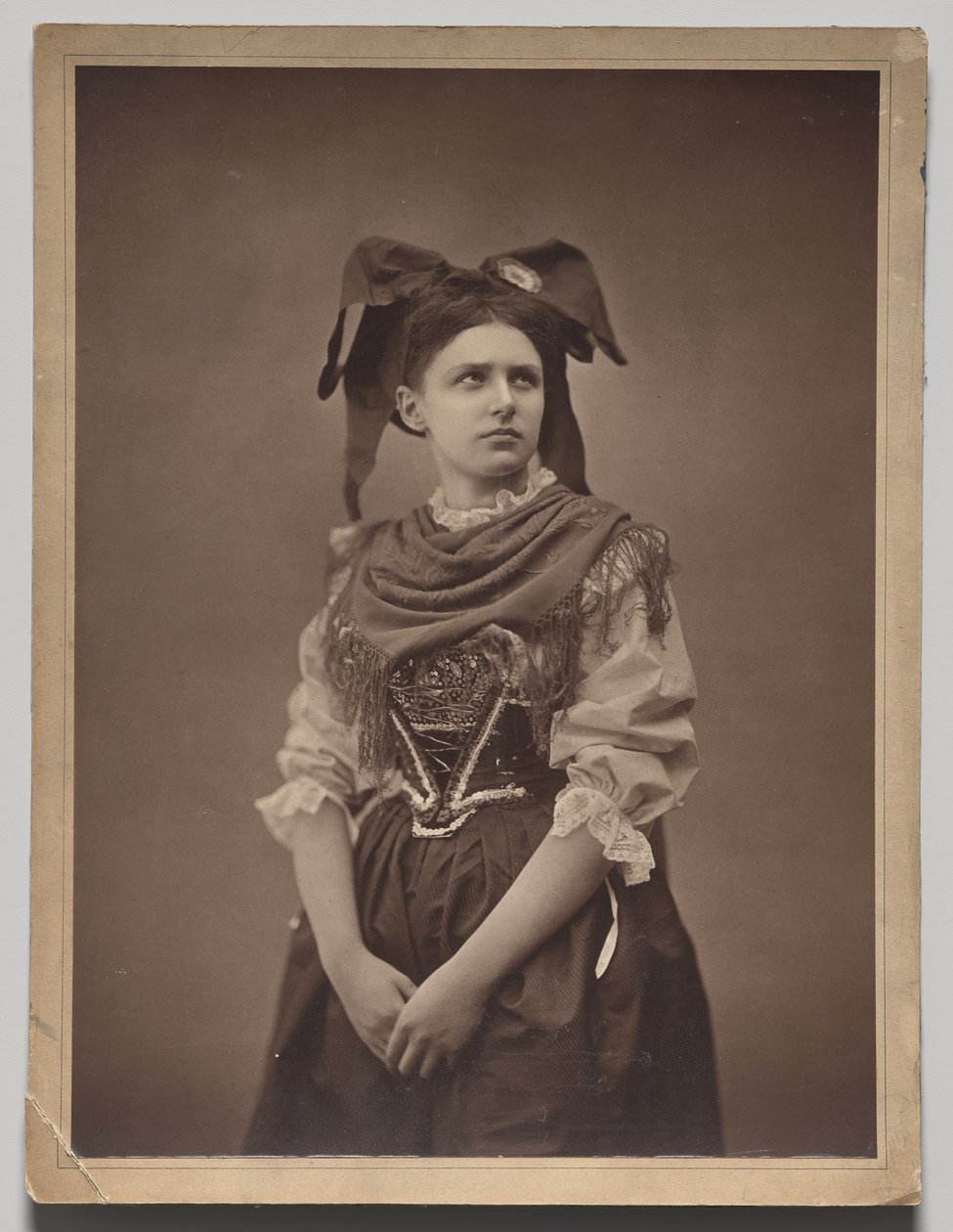 Młoda alzacka kobieta autorstwa Adolphe Braun