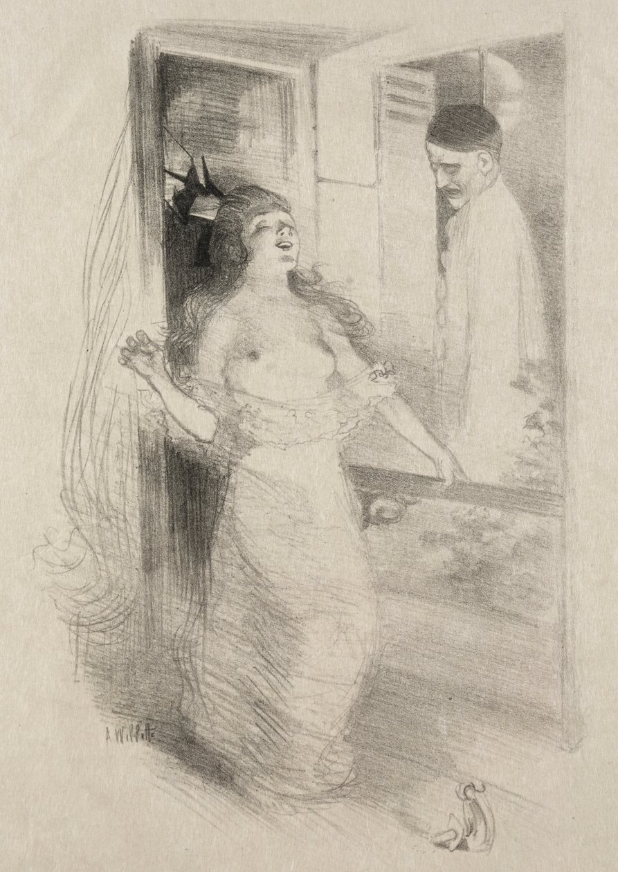 Pierrot autorstwa Adolphe Léon Willett
