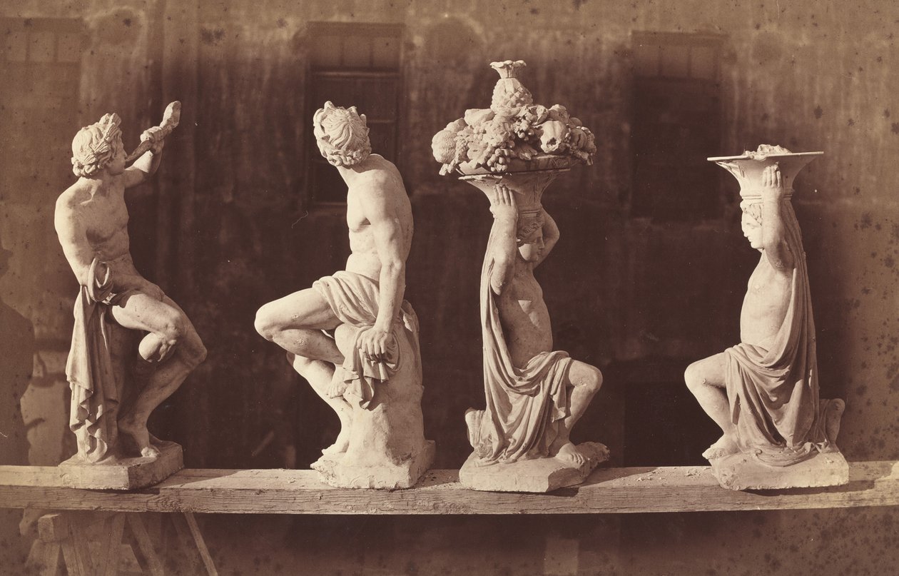 Cztery Posągi, ok. 1930 r. 1868. autorstwa Adolphe Terris