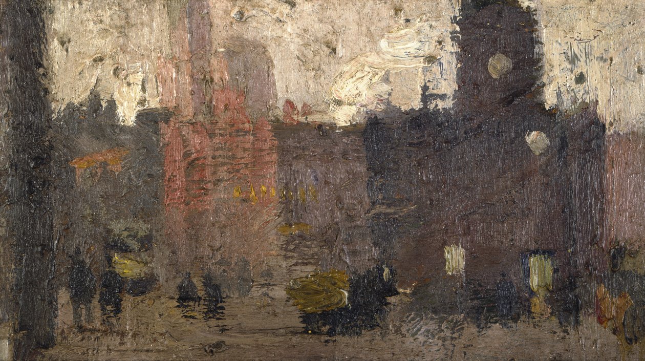 Castlegate, Salford autorstwa Adolphe Valette
