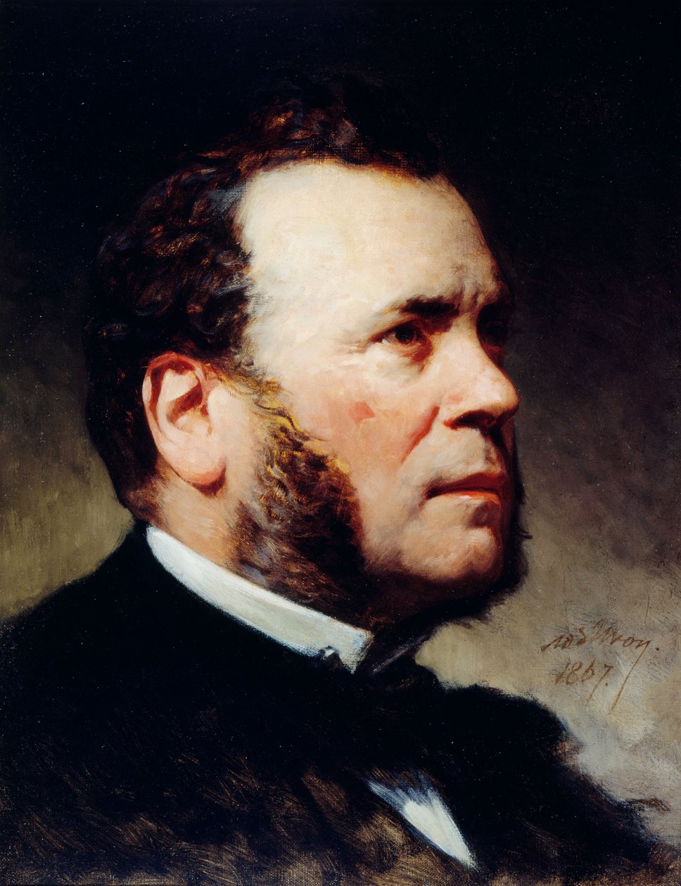 Portret Ferdynanda Barrota (1806-83) 1867 autorstwa Adolphe Yvon