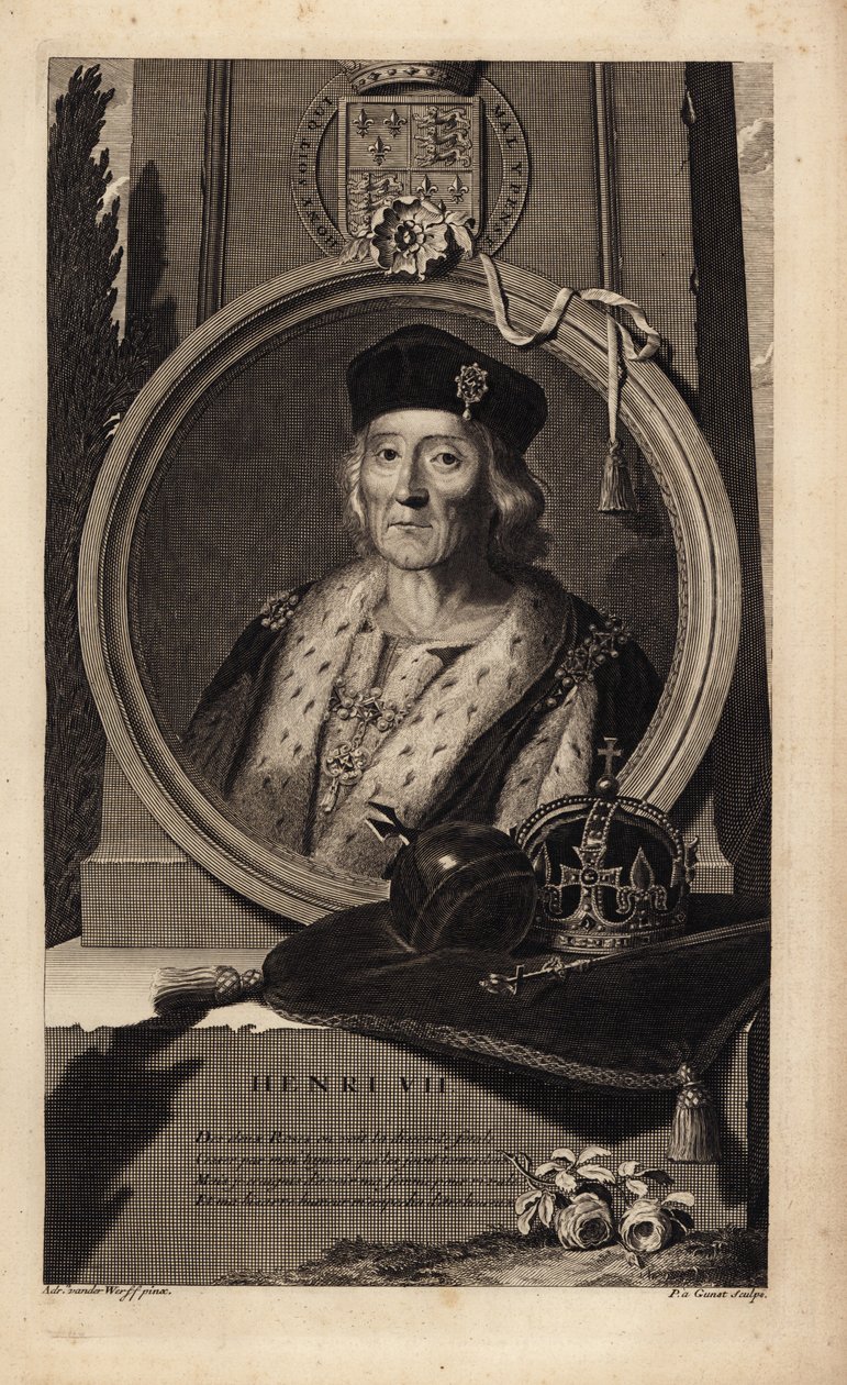 Henryk VII (1457-1509) (ryc.) autorstwa Adriaan van der (after) Werff
