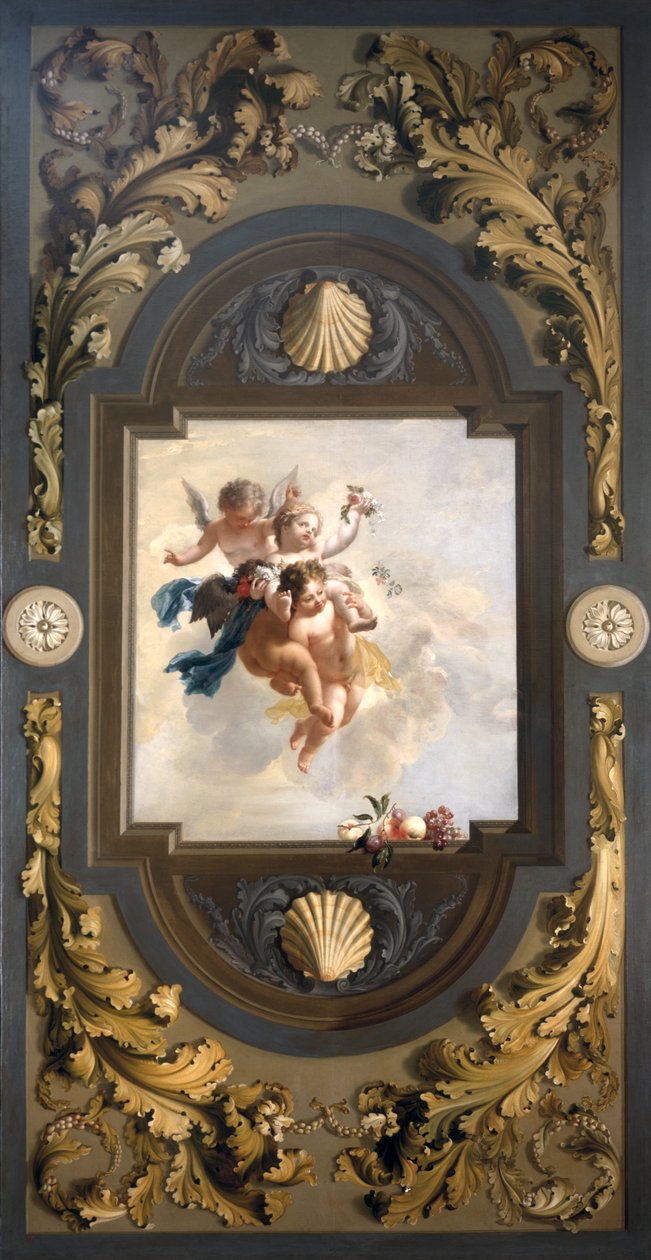 Cztery Putti, ok. 1696 autorstwa Adriaan van der Werff