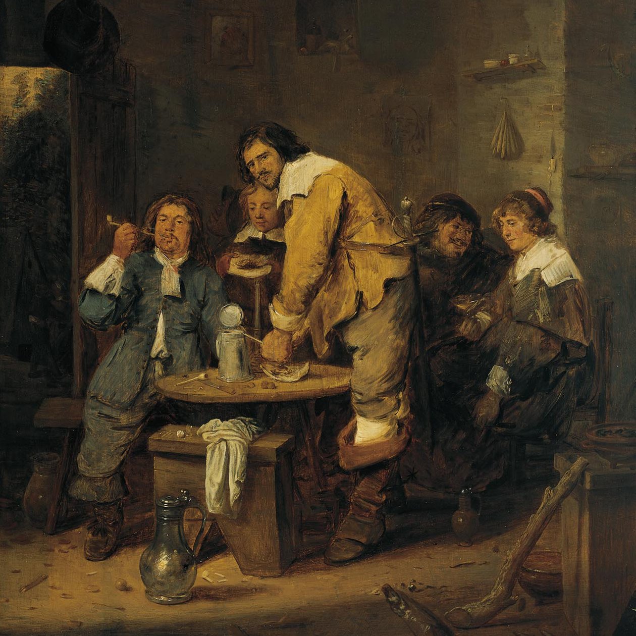 Karczma Tytoniowa autorstwa Adriaen Brouwer