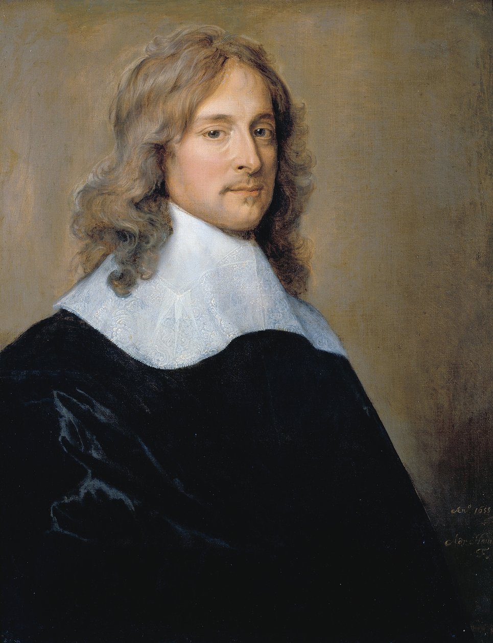 Portret mężczyzny autorstwa Adriaen Hanneman