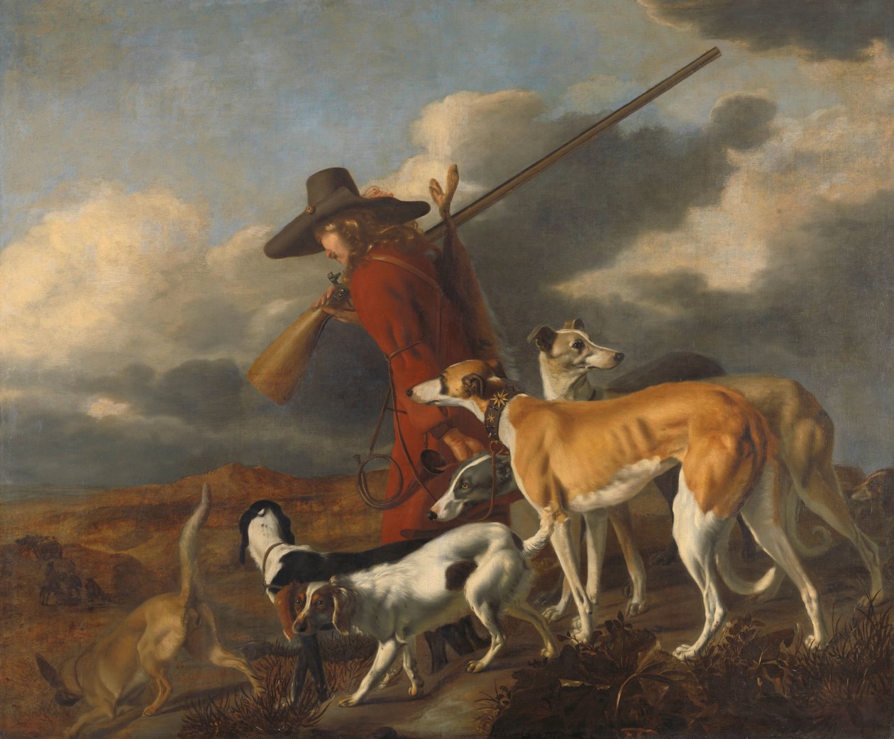 Myśliwy autorstwa Adriaen Cornelisz Beeldemaker