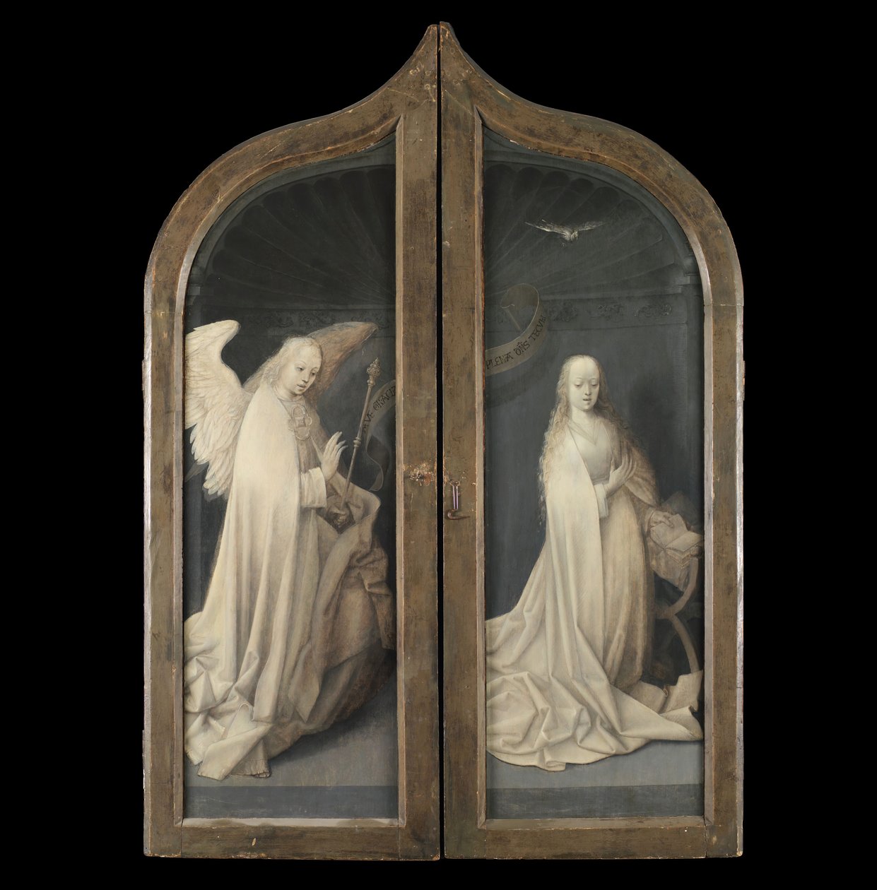 Zwiastowanie, 1510-12. autorstwa Adriaen Isenbrandt