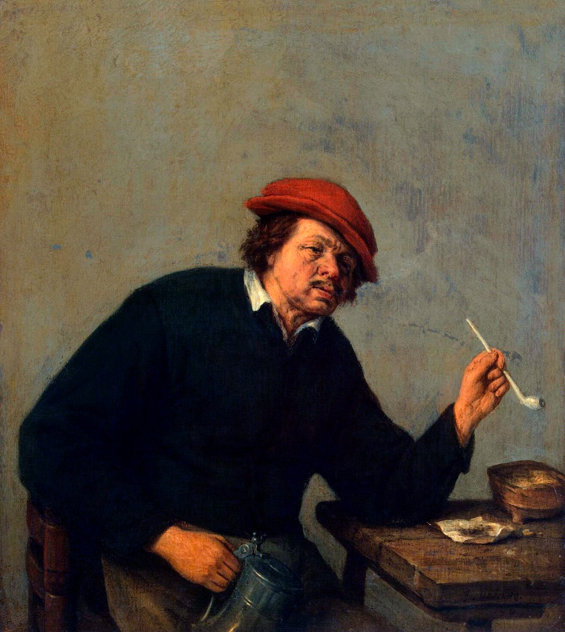 Palacz”, ok. 1655. autorstwa Adriaen Jansz Ostade van