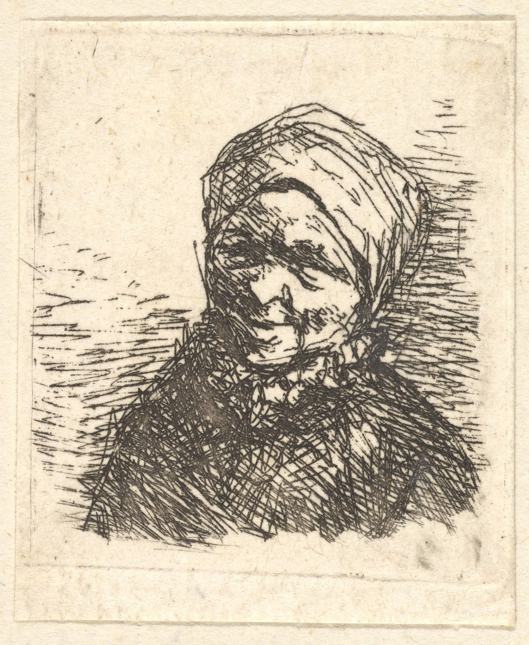Chłopka, 1610-85. autorstwa Adriaen Jansz. van Ostade