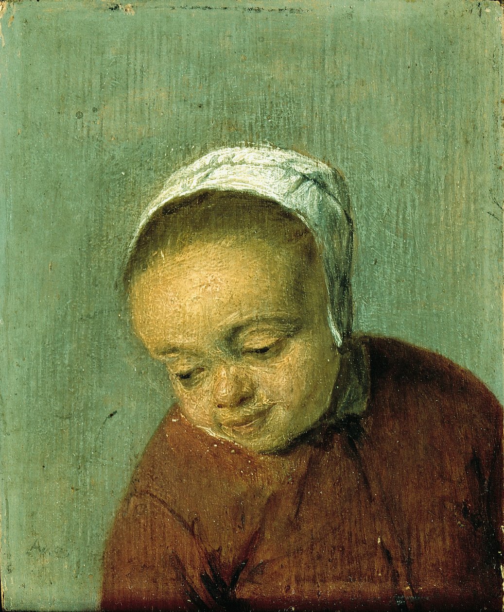 Głowa dziewczyny autorstwa Adriaen van Ostade