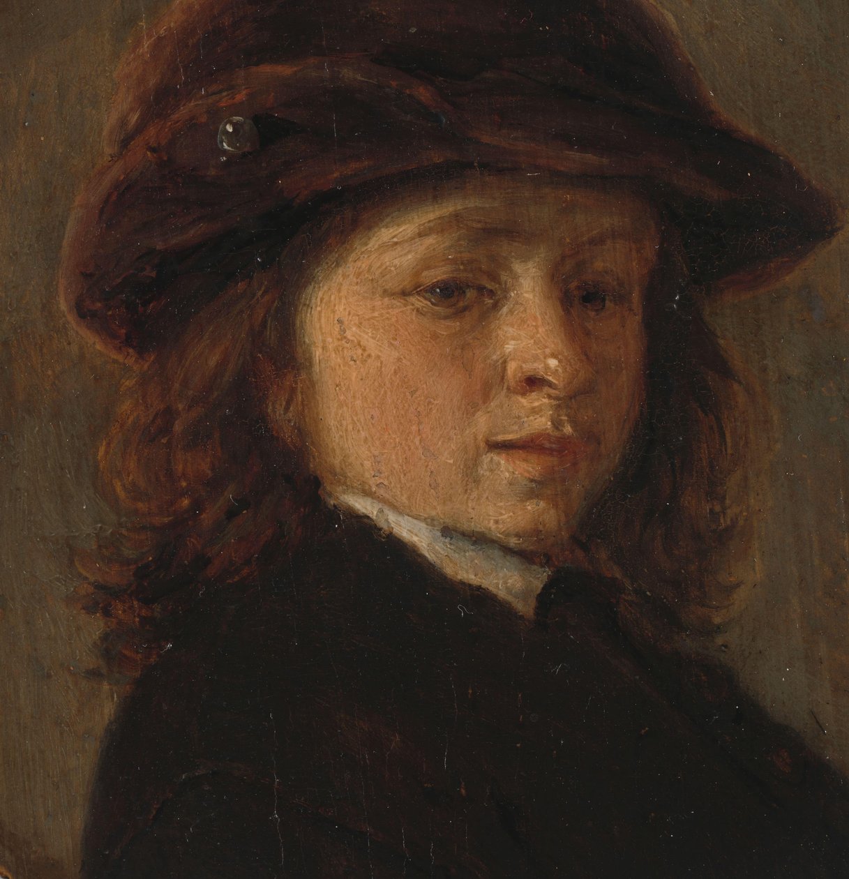 Portret chłopca autorstwa Adriaen van Ostade