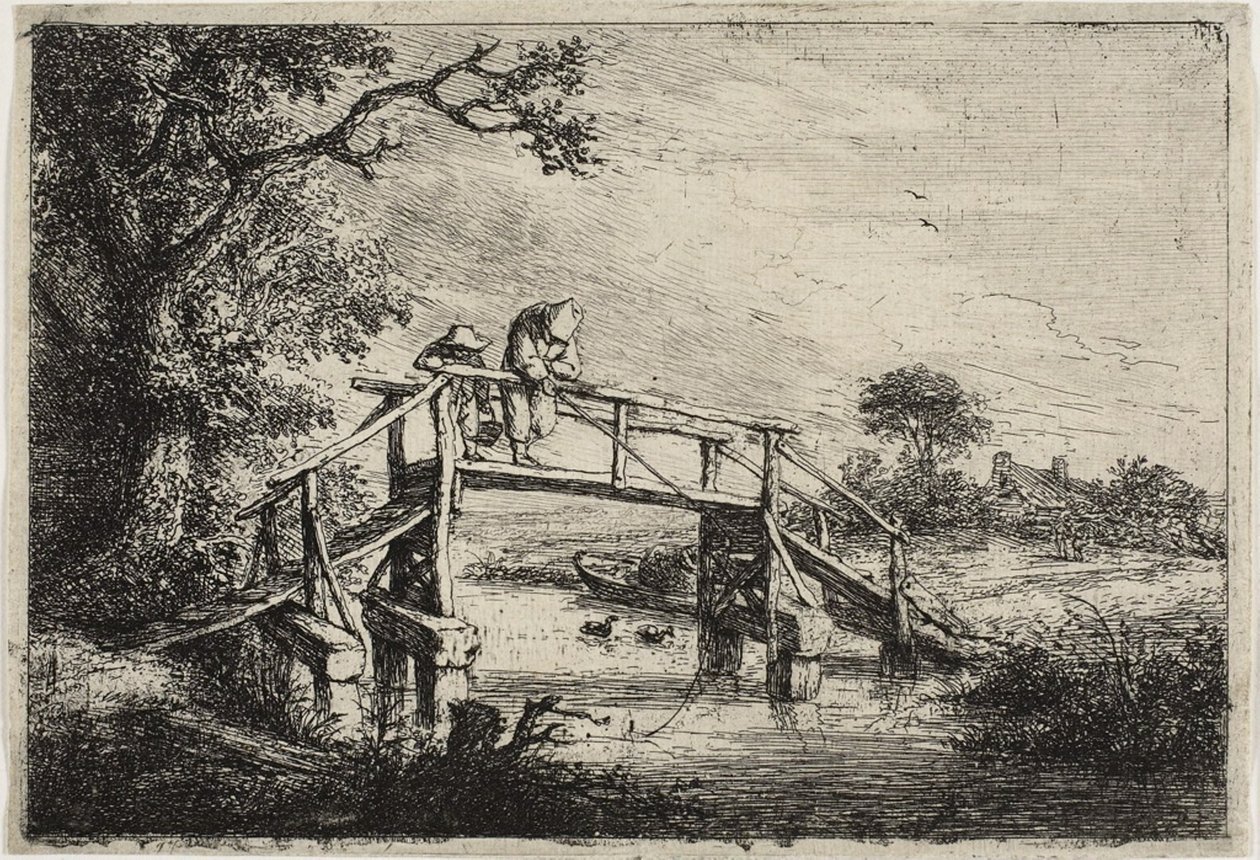 Wędkarze autorstwa Adriaen van Ostade