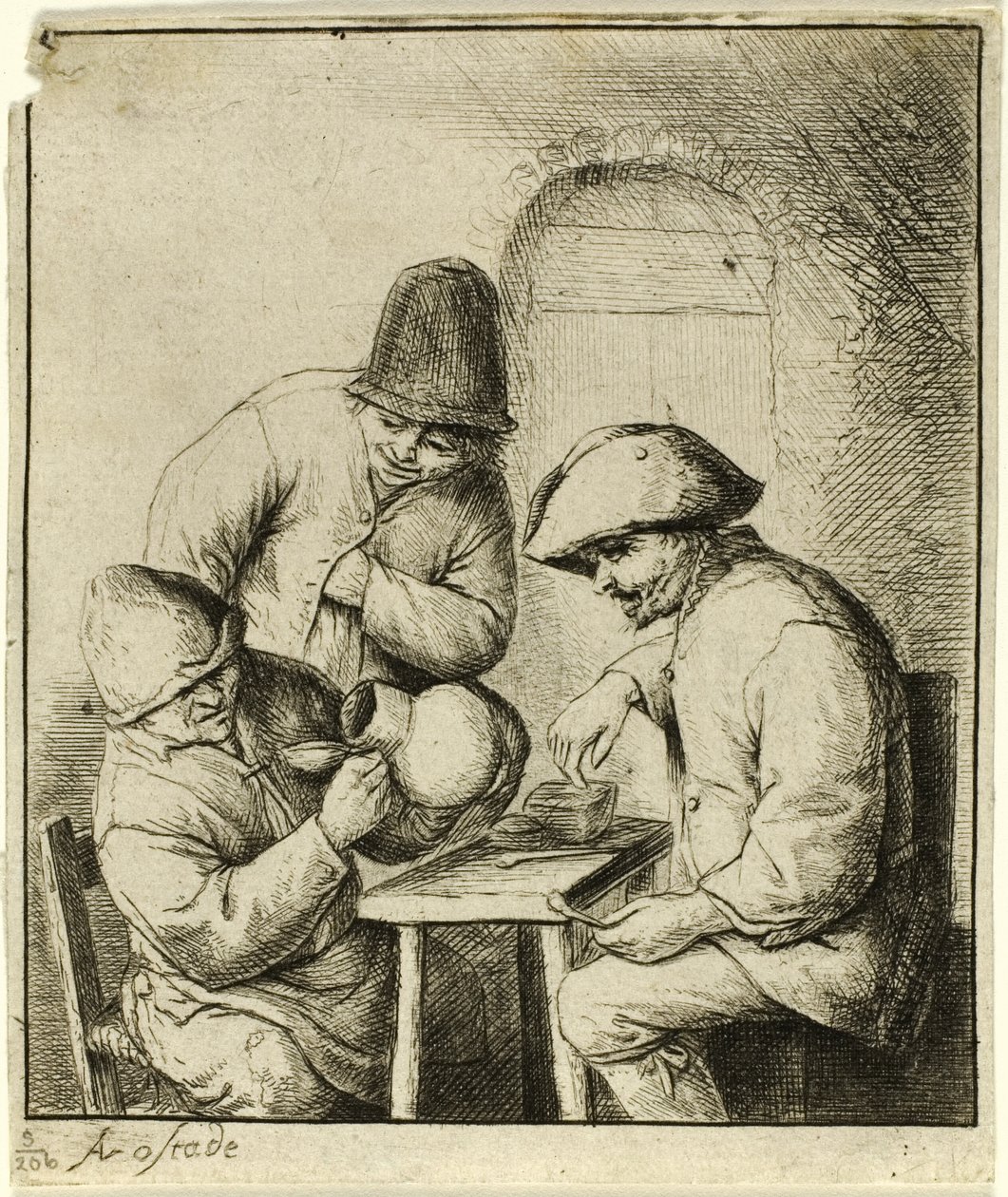 Pusty dzban autorstwa Adriaen van Ostade