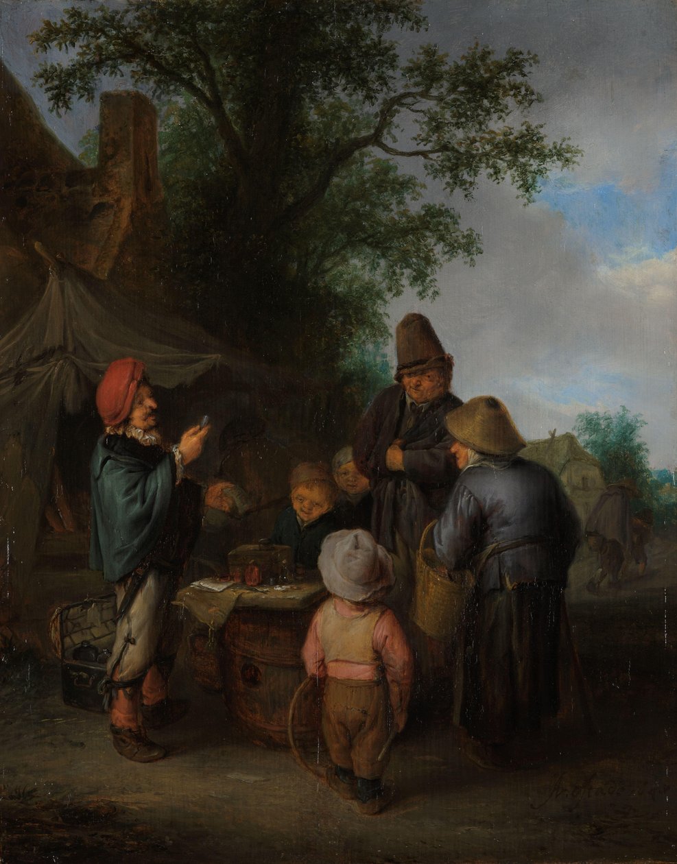 Szalarze autorstwa Adriaen van Ostade