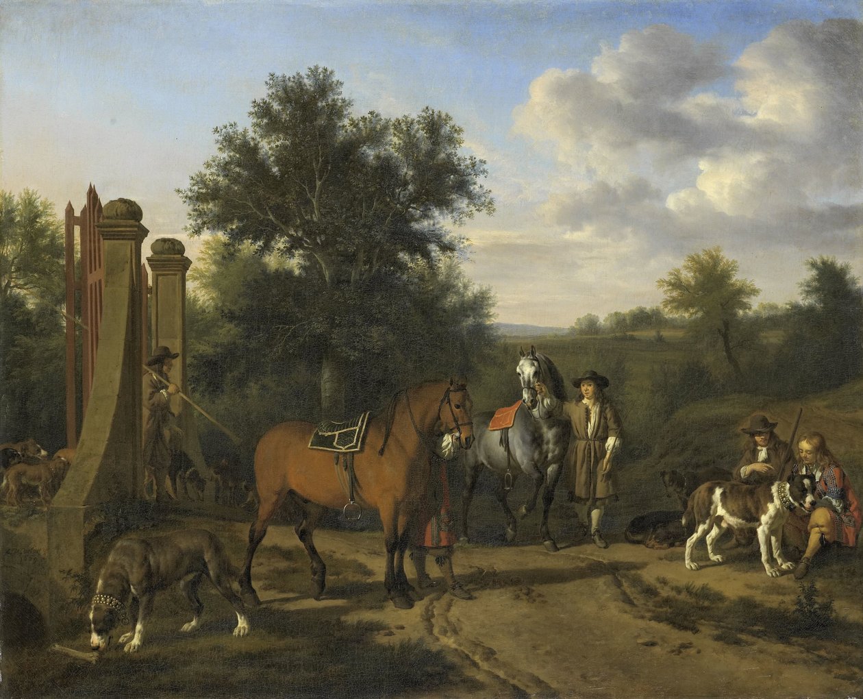 Polowanie autorstwa Adriaen van de Velde