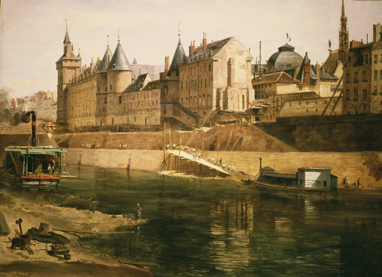 Palais de Justice, Conciergerie i Tour de l