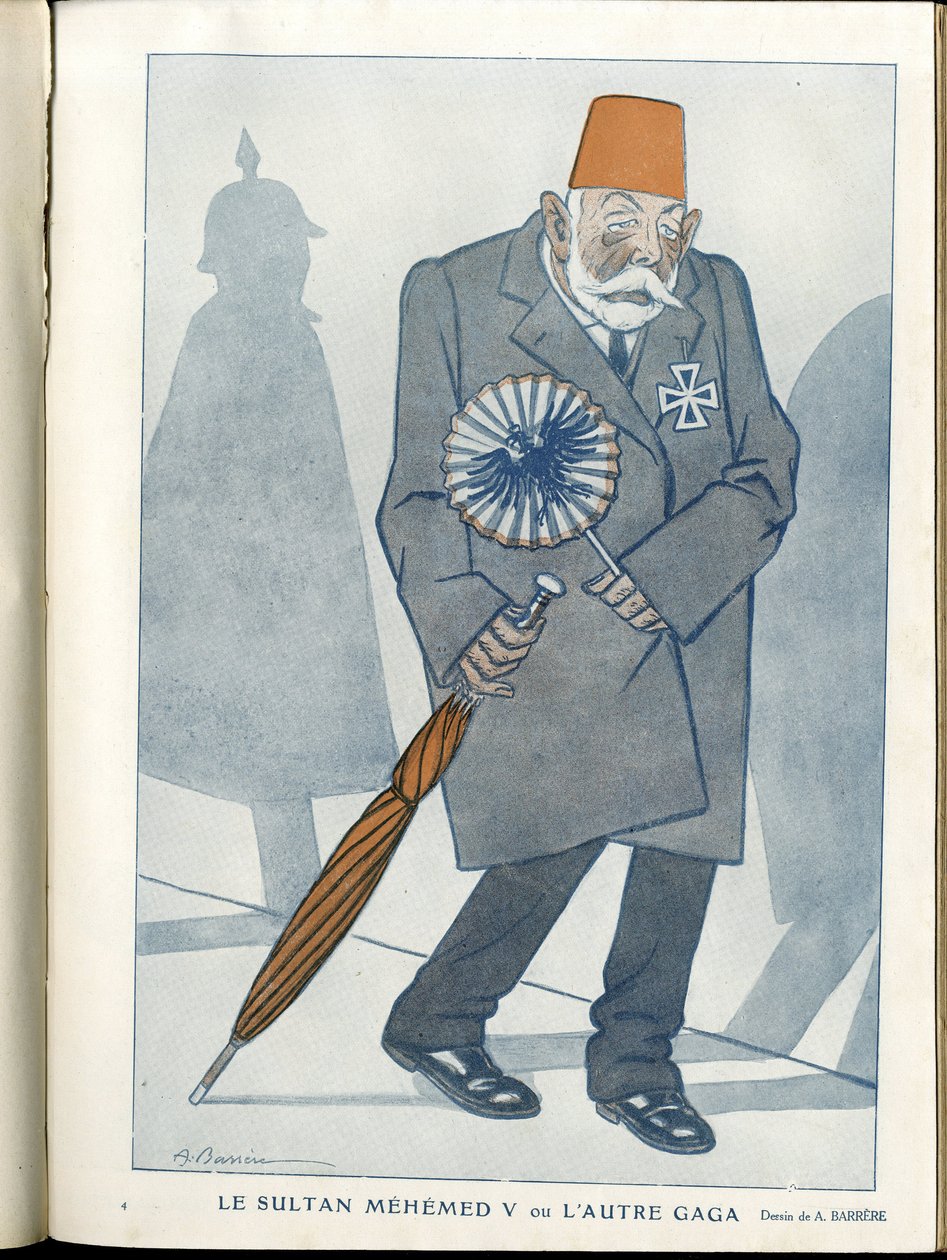 Ilustracja Barrere (1874-1931) w „Fantasio”” autorstwa Adrien Barrere