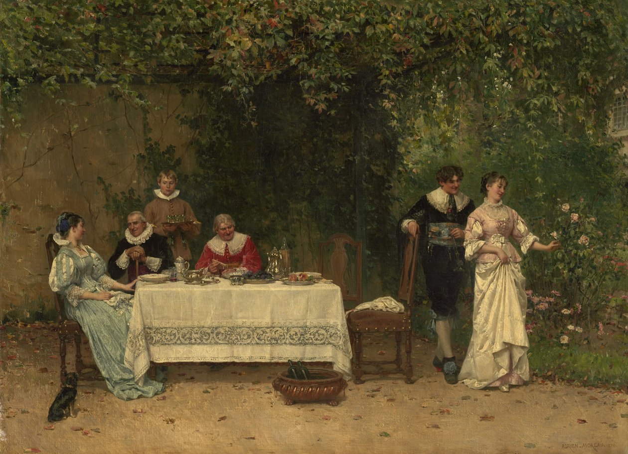Propozycja, 1878 autorstwa Adrien Moreau