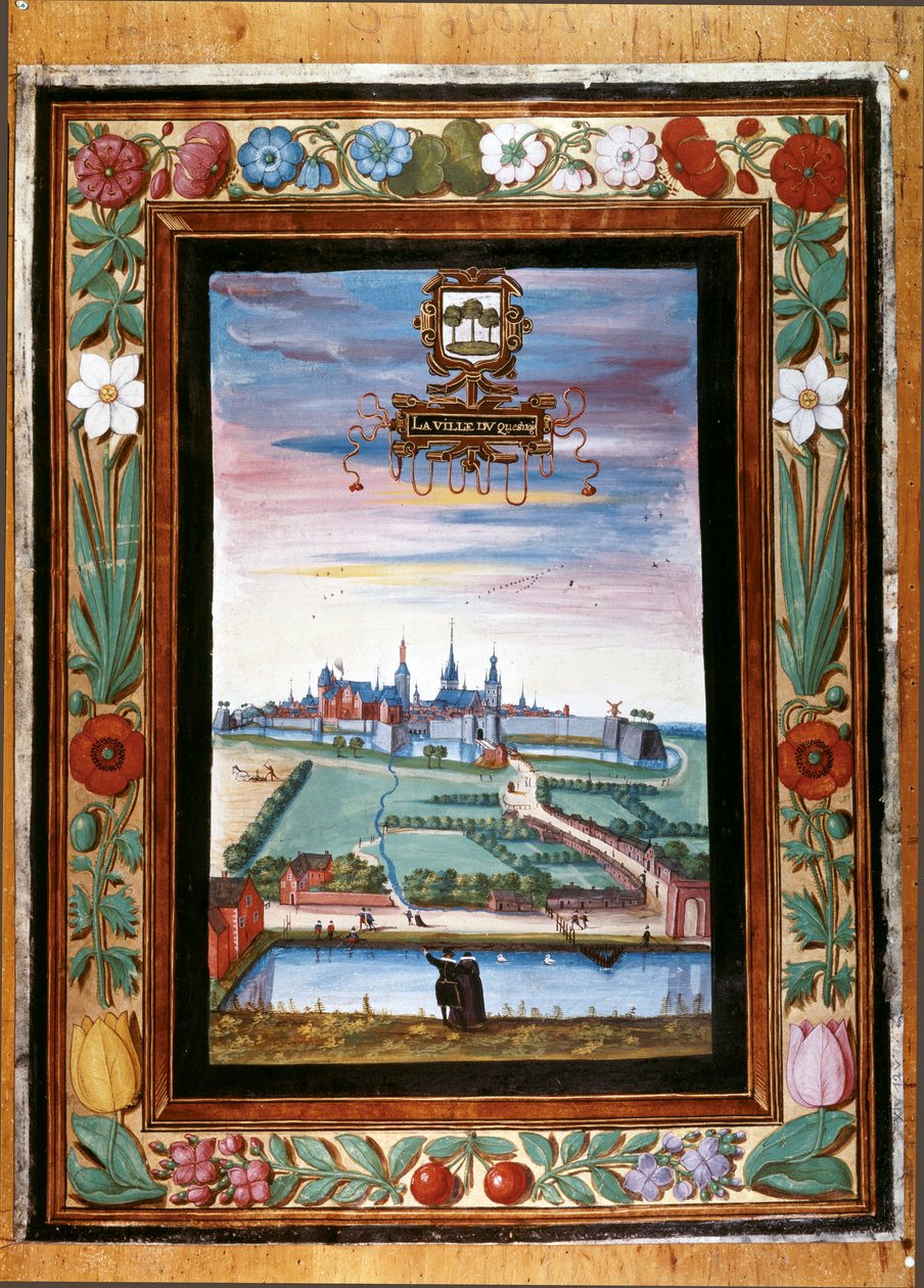 Miasto Quesnoy autorstwa Adrien de Montigny