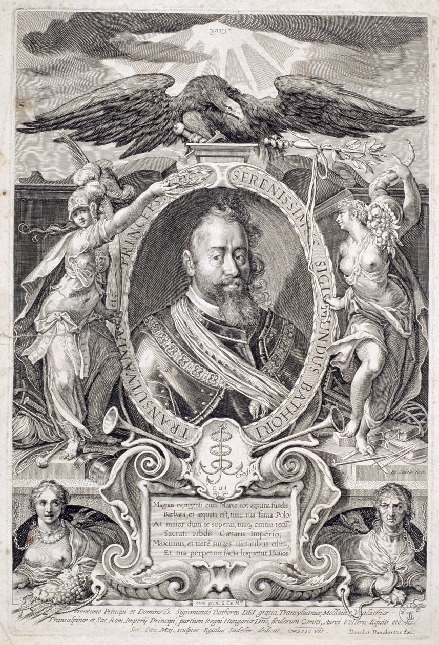 Zygmunt Batory (1572-1613) 1607 autorstwa Aegidius Sadeler or Saedeler