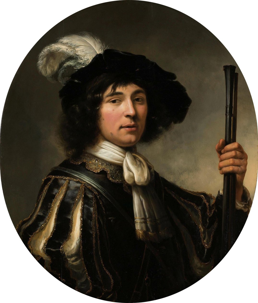 Portret młodego mężczyzny autorstwa Aelbert Cuyp
