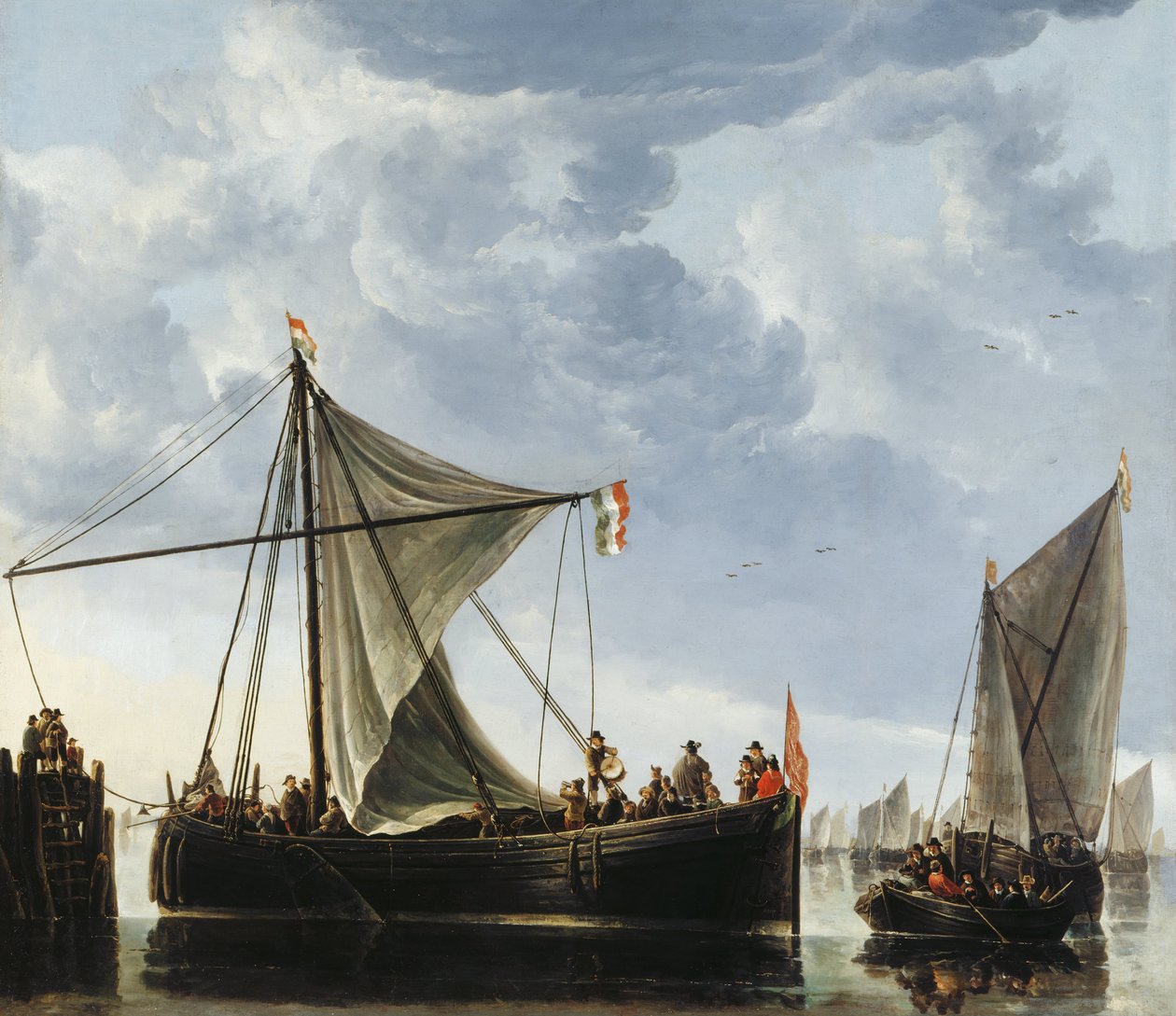 Łódź Przejściowa autorstwa Aelbert Cuyp