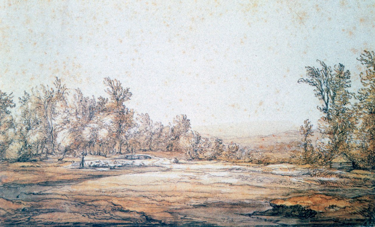 Krajobraz, 1620-1691 autorstwa Aelbert Cuyp
